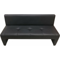 Диван Мягкий офис Ритм трехместный черный РТ301ЧН