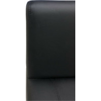 Диван Мягкий офис Ритм трехместный черный РТ301ЧН