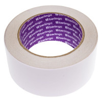 Двусторонняя клейкая лента Berlingo 50 мм х 25 м, основа полипропилен FSn_502512