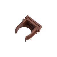 Крепеж-клипса для трубы TDM ELECTRIC 20 мм, ЭКО, бук, 10 шт. SQ0405-0042