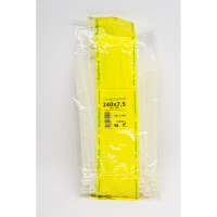 Стяжки натурального цвета SapiSelco 7.5х240 мм, полиамид 6.6, уп. 100 шт. SEL.2.431R