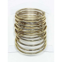 Кольца для штор Bath Plus DECOR COLLECTION золото 12 шт D58MM KDC-08