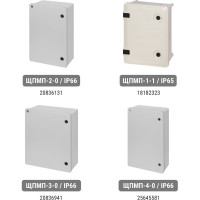 Антивандальный щит TDM ELECTRIC ЩПМП-2-0, GRP, IP66, IK10, -50 С до +70 С, навесной, 600x400x220 SQ0924-0206