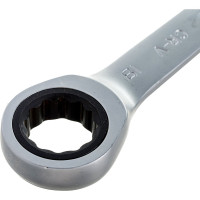 Гаечный ключ Thorvik CSRW18 комбинированный трещоточный короткий, 18 мм 53527