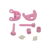 Сиденье для унитаза Melodia della vita овал, сиреневое 193910