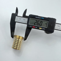 Штуцер латунный наружная резьба 3/4" х 19 мм Профитт 2101601