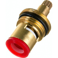 Керамическая кран-букса Профсан ПСМ 1/2", 15 шлицов 2 резьбы PSM-1291-15