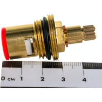 Керамическая кран-букса Профсан ПСМ 1/2", 15 шлицов 2 резьбы PSM-1291-15