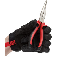 Плоскогубцы TLX 200 мм комбин. с декор. ручками удл. закругл. губки JS21003-8 66368