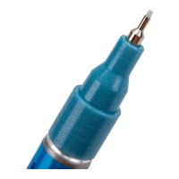 Глянцевый лаковый маркер Edding округлый наконечник, 0.8 мм, голубой металлик E-780#70