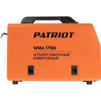 Сварочный инверторный полуавтомат PATRIOT WMA 175M MIG/MAG/MMA, полуавтоматическая сварка в среде 605302150