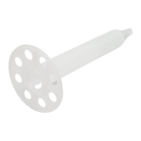 Тарельчатый дюбель гриб с гвоздем для монтажных пистолетов Fedast IN120 100 шт/уп FD120IN