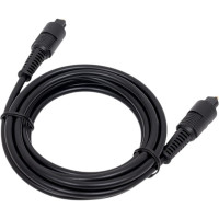 Оптический кабель Cablexpert Toslink 2xODT M/M, 2м, черный, пакет CC-OPT-2M
