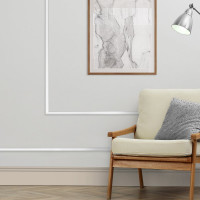 Молдинг Stenopol 19х12х2000 мм под покраску C7034