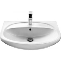 Тумба с раковиной Onika СТЕЛЛА 65 напольная, белая 106501