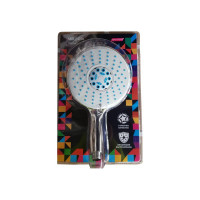 Лейка для душа Melodia della vita LUXE 3 функции, d150мм, хром серый 34352