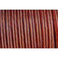 Акустический кабель Cablexpert 2x2.5мм2, медь, 50м, прозрачный с оранж.пол., на катушке, CC-TC2x2,5-50M