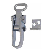 Замок для ящика VORMANN с прямой ответной частью 69х26 мм, оцинкованный 01210070/8015