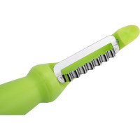 Овощечистка Mallony SEMPLICE с двумя вертикальными лезвиями, пластиковая ручка 008415