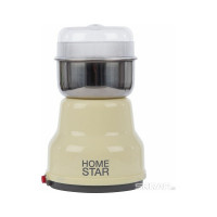 Кофемолка HomeStar HS-2001 цвет: бежевый 150 Вт 000500