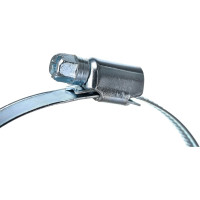 Червячный хомут Nord-Yada 80-100 мм, оцинк. сталь 904612