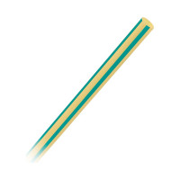 Термоусаживаемая трубка Smartbuy 4/2, желто-зеленая, 1 метр SBE-HST-4-yg