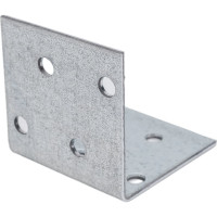 Крепежный равносторонний уголок РемоКолор KUR 2 мм, 40x40x40 мм 710-2044