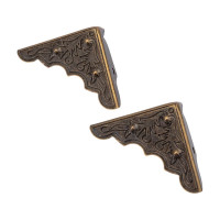 Декоративный угол Левша 32x32x10 4 шт. бронза У8-7259.СБ