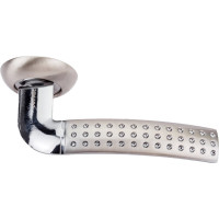 Ручка дверная алюминиевая матовый никель Вантаж V26D AL