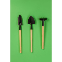 Набор садового инструмента для комнатных растений Greengo 3 предмета, 24 см, деревянные рукоятки 1221431