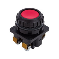 Выключатель TDM ELECTRIC кнопочный КЕ 011-У2-исп.1 красный 2з 10A 660B IP40 SQ0753-0002