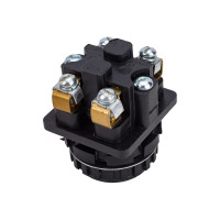 Выключатель TDM ELECTRIC кнопочный КЕ 011-У2-исп.1 красный 2з 10A 660B IP40 SQ0753-0002