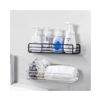 Полка для ванной ZDK Homium черный, 27x11x5.5 см shelf6black