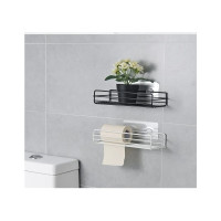 Полка для ванной ZDK Homium черный, 27x11x5.5 см shelf6black