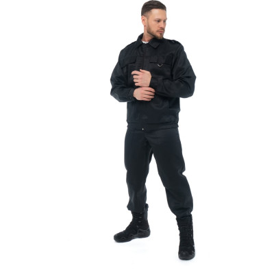 Летний костюм Спрут Охранник, черный, р. (56-58) 112-116/182-188 103953