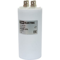 Конденсатор TDM ELECTRIC ДПС 450В, 30мкФ, 5проц., плоский разъем, SQ0739-0022