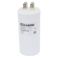 Конденсатор TDM ELECTRIC ДПС 450В, 30мкФ, 5проц., плоский разъем, SQ0739-0022
