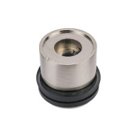 Дверной ограничитель, диаметр 25 мм, высота 30 мм, матовый никель Vantage DS5SN