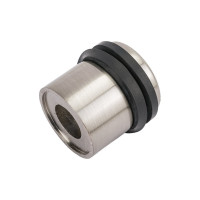 Дверной ограничитель, диаметр 25 мм, высота 30 мм, матовый никель Vantage DS5SN