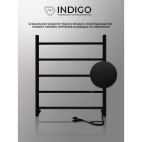 Полотенцесушитель INDIGO Line без полки (electro) 60/50 скрытый монтаж, универсальное подключение R/L LCLE60-50BRR