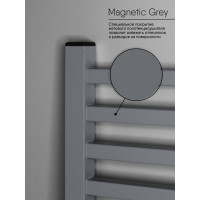 Полотенцесушитель INDIGO Attic electro 60/50 таймер, скрытый монтаж, универсальное подключение R/L LСLATCE60-50MGRt
