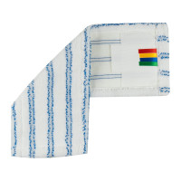 Плоский моп NV микрофибра, 50 см, мягкий абразив, крепление карман и ухо MFSO-M-50/C