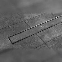 Душевой трап Татполимер ТП-50.1С-1000 с вертикальным выходом, решетка - щелевая 48790