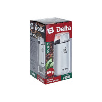 Кофемолка DELTA DL-087К белая, 250 Вт, вместимость 60 г 8 0R-00003544