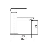 Смеситель для умывальника FASHUN A51102