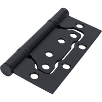 Универсальная петля ADDEN BAU 100x75x2.5 мм, без врезки, BUT BLACK 940000001574