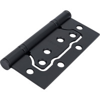 Универсальная петля ADDEN BAU 100x75x2.5 мм, без врезки, BUT BLACK 940000001574