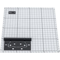 Универсальная петля ADDEN BAU 100x75x2.5 мм, без врезки, BUT BLACK 940000001574