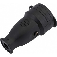Розетка разборная General Lighting Systems GRV-S-16-R-G-B-IP44 (16 А, с/з, IP44, круглая, черная, 20 шт.) 470518