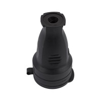 Розетка разборная General Lighting Systems GRV-S-16-R-G-B-IP44 (16 А, с/з, IP44, круглая, черная, 20 шт.) 470518